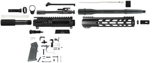 Picture of TacFire Pistol Kit 5.56x45mm NATO AR-Pistol Platform Black Steel SSPK556LPK10