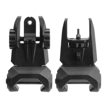 Picture of TacFire Tactical Polymer Front And Rear Flip Up Sight Set IS012