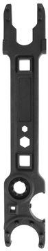 Picture of TacFire Armorer's Combo Wrench Black Steel Rifle AR Platform Steel Handle TL022