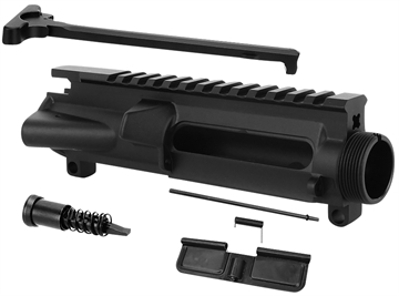 Picture of TacFire Stripped Upper Receiver 5.56x45mm NATO Black Anodized for AR-15 UP01C2