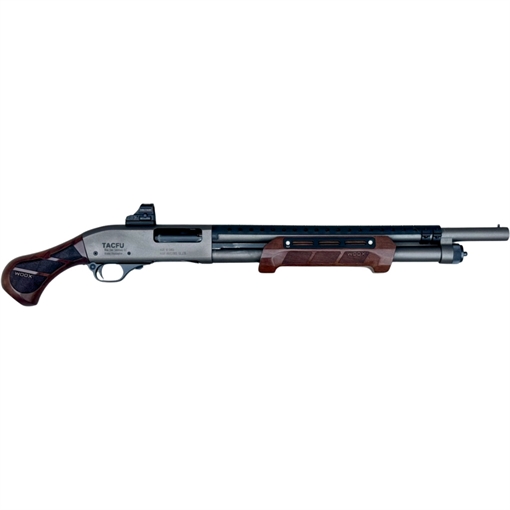 Picture of TACFU 870C WOOX Pistol Grip Shotgun 12 ga. 18.5 in. Tungsten w/WOOX Forend/No Stock TF870WXPT