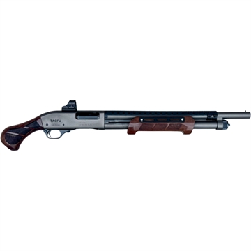 Picture of TACFU 870C WOOX Pistol Grip Shotgun 12 ga. 18.5 in. Tungsten w/WOOX Forend/No Stock TF870WXPT