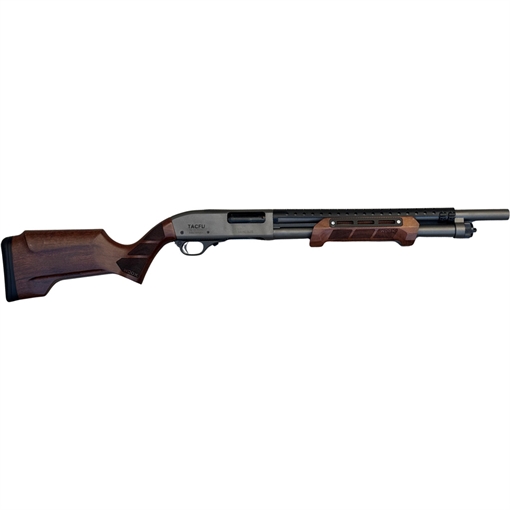 Picture of TACFU 870C WOOX Shotgun 12 ga. 18.5 in. Tungsten w/WOOX Stock TF870WXRT