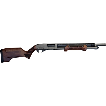 Picture of TACFU 870C WOOX Shotgun 12 ga. 18.5 in. Tungsten w/WOOX Stock TF870WXRT