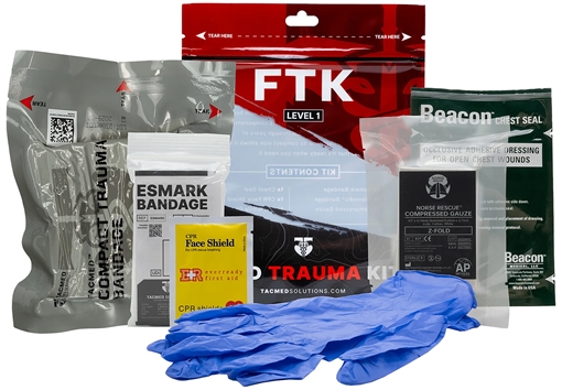 Picture of TacMed Solutions Field Trauma Kit Level 1 80-0115 800115