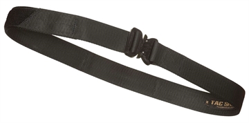 Picture of TAC SHIELD QR GUN BELT 1.5 INCH BLACK XL 42-46 INCH QUICK RELEASE BUCKLE REINFORCED DOUBLE WALL T30XLBK