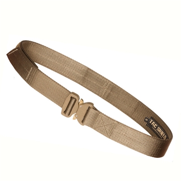 Picture of Tacshield Tactical Gun Belt Coyote Webbing 38"-42" 1.75" Wide Buckle Closure T303LGCY