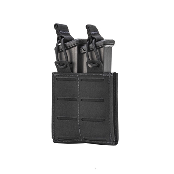 Picture of TacShield RZR Molle Double Pistol Magazine Pouch Black T3667BK
