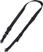 Picture of TAC SHIELD SLING 2N1 WARRIOR QD PUSH BUTTON SWIVEL BLACK T6028BK