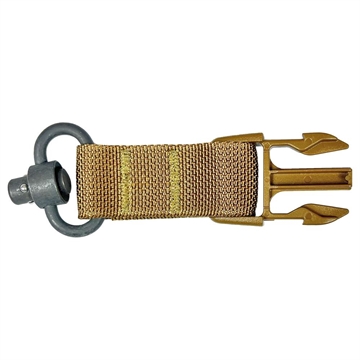 Picture of TacShield Side Release Buckle Attachment for QD Push Button Coyote Brown T6093CY
