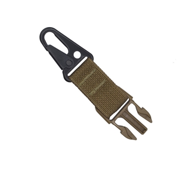 Picture of TacShield Sling Attachment Side Release Buckle Attachment for HK Snap Hook Coyote T6095CY