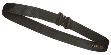 Picture of Tacshield Tactical Gun Belt Black Webbing 42-46" 1.75" Wide Buckle Closure T303XLBK