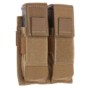 Picture of Tacshield Universal Double Pistol Double Coyote 1000D Nylon MOLLE T3602CY