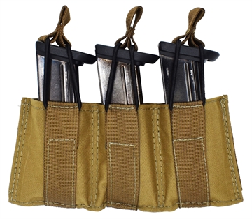 Picture of Tacshield Speed Load Triple Pistol Triple Coyote 1000D Nylon T3608CY