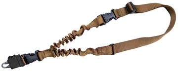 Picture of Tacshield Shock Sling Coyote Tan Webbing Single-Point Rifle/Shotgun T6010CY