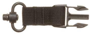 Picture of Tacshield QD Sling Attachment for QD Push Button Black Webbing T6093BK