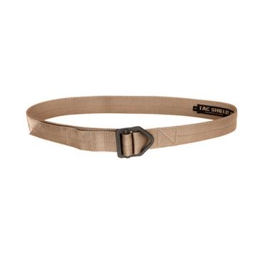 Picture of Tacshield Tactical Riggers Belt Coyote Webbing 38"-42" 1.75" Wide Rigger Buckle Closure T32LGTN