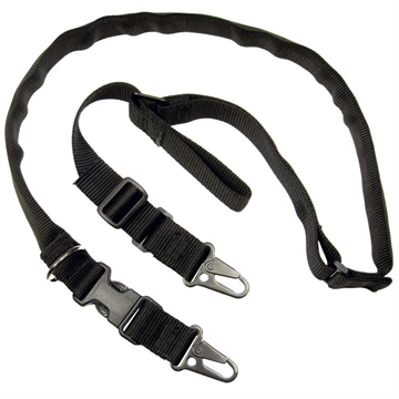 Picture of TAC SHIELD WARRIOR SLING 2PT. CONVERTABLE TO 1 PT. 1 1/4" WEB BLACK T6027BK