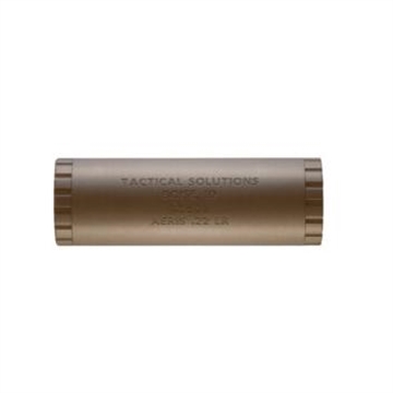 Picture of TacSol Aeris Compact Direct Thread Rimfire Suppressor Quicksand .22 LR 1" Dia 1/2? x 28 AERIS-QS 879971000513