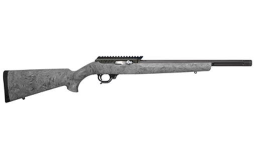 Picture of Tactical Solutions X-Ring VR Gen 2, Semi-automatic Rifle, 22 LR, 16.5" Threaded Barrel, 1/2x28 Thread Pitch, Matte Finish, Black, Ghillie Green Hogue Stock, 1 Magazine, 10 Rounds ATE2-MB-B-H-GGRN ATES-MB-B-H-GGRN
