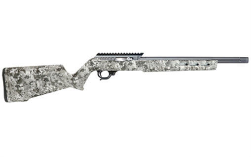 Picture of Tactical Solutions X-Ring VR Gen 2, Semi-automatic Rifle, 22 LR, 16.5" Threaded Barrel, 1/2x28 Thread Pitch, Matte Finish, Gun Metal Gray, Kryptek Raid Magpul Hunter Stock, 1 Magazine, 10 Rounds ATE2-GMG-B-M-RAID
