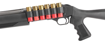 Picture of TacStar Slimline Sideaddle Mossberg 930 12 Gauge 6rds Black Polymer w/Aluminum Mounting Plate 1081212