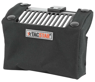 Picture of TacStar Brass Catcher, Black, Fits Picatinny Rails on Flat Top AR's, No Modification Needed, Holds (120) 223 Cases, Heat Resistant Bag 1081240