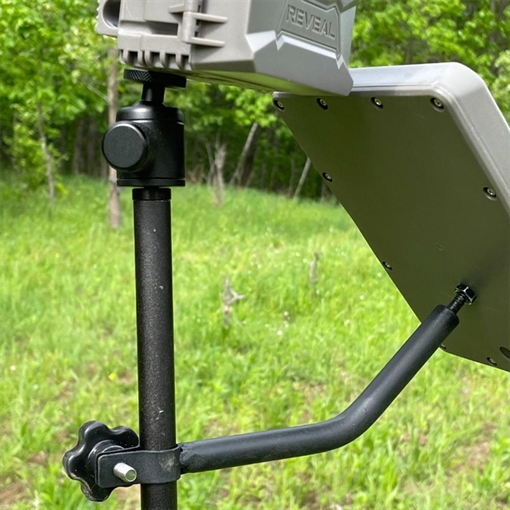 Picture of Tactacam/Reveal Adjustable Camera Stake Black Steel 20"-54" High Telescoping RACSV1