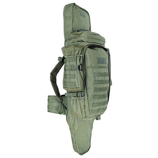 Picture of Schreck Wholesale Inc TACTICAL ASSAULT BAG WITH RIFLE HOLDER O.D GREEN TAC001