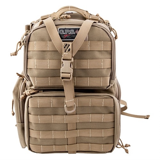 Picture of G.P.S. TACTICAL RANGE BACKPACK-TAN GPS-T1612BPT