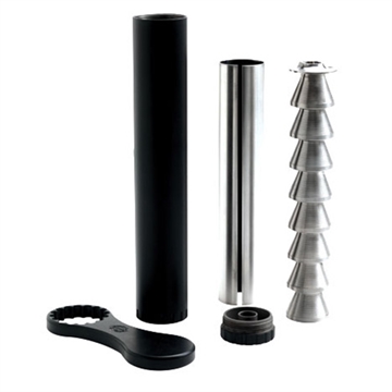 Picture of Tactical Solutions AXIOM Rimfire Suppressor - 22LR 1/2 x 28 AXIOM MB