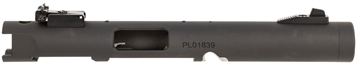 Picture of Tactical Solutions Pac-Lite Barrel 22 LR 4.50" Threaded, Drilled & Tapped, Adj. Sights, Black Anodized for Ruger Mark IV & IV 22/45 PLIV45TEMBNF