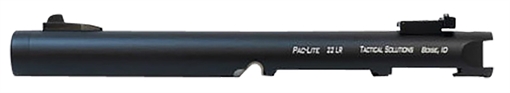 Picture of Tactical Solutions Pac-Lite Barrel 22 LR 6" Threaded, Drilled & Tapped, Adj. Sights, Black Anodized for Ruger Mark IV & IV 22/45 PLIV6TEMBNF