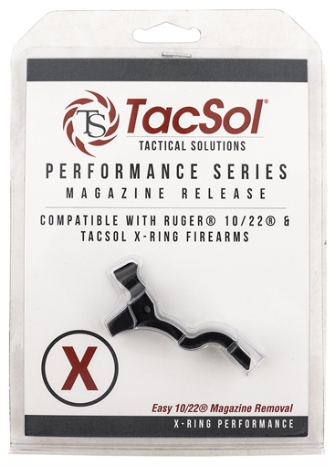 Picture of Tactical Solutions Performance Low Profile Matte Black Aluminum for Ruger 10/22 & Tactical Solution X-Ring Rifles PMRMB