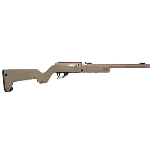Picture of Tactical Solutions X-Ring Takedown VR 22 LR Caliber with 10+1 Capacity, 16.50" Barrel, Quicksand Metal Finish & Fixed Magpul Backpacker Flat Dark Earth Stock Right Hand (Full Size) ATDQSBBFDE