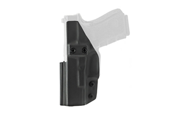 Picture of Tagua Ambi Disruptor, IWB/OWB Belt Holster Construction, Kydex, Black, Fits Smith & Wesson M&P Shield 9/40, Ambidextrous AMBI-DTR-1010
