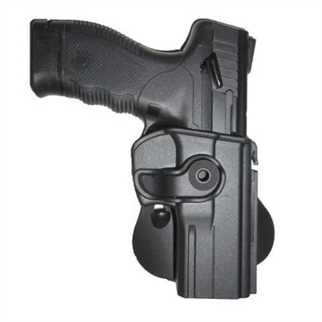 Picture of Tagua Gunleather Push Button Lock Style Holster for S&W Shield Black Right Hand ZPBH-1010