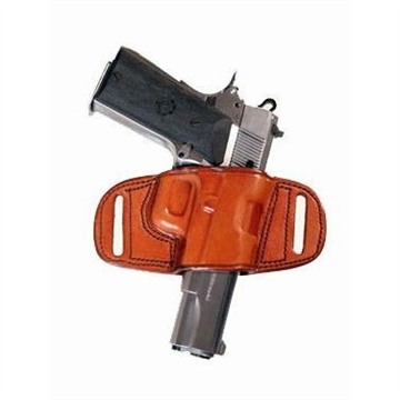 Picture of Tagua Gunleather Quick Draw Belt Holster for Colt Gov't 1911 5"/Commander 1911 4"/Officers 1911 3.5"/Most 1911 w/o rail Brown Right Hand BH2-202