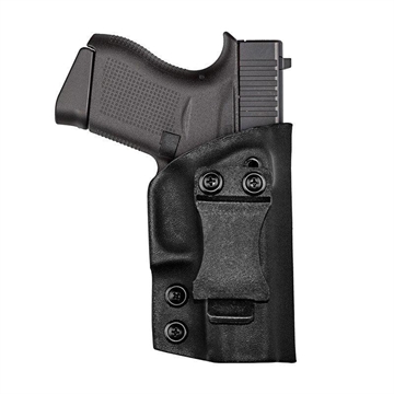 Picture of Tagua Leather Disruptor IWB Holster Black for Glock 43 RH DTR-355