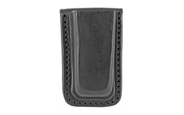 Picture of Tagua MC5 Single Mag Carrier, Fits Glock 9/40 Magazines, Black Leather, Ambidextrous MC5-022