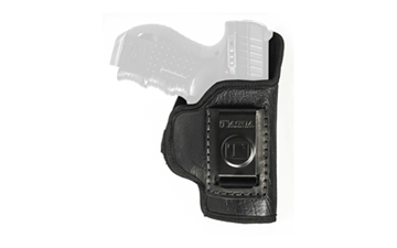 Picture of Tagua THE WEIGHTLESS HOLSTERS, Inside Waistband Holster, Right Hand, Black Synthetic Leather, Fits Glock 43 TWHS-355