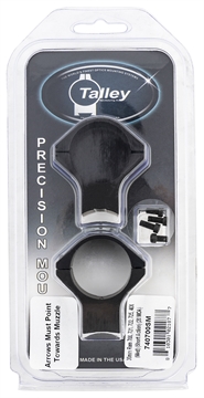 Picture of Talley Scope Mount/Ring Combo Black Anodized Aluminum 30mm Tube Remington 700/721/722/725/40X Medium Rings Short Action 20 MOA 740700SM