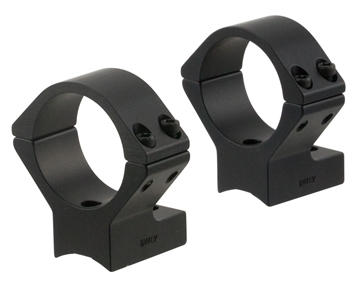 Picture of Talley Manufacturing Light Weight Ring/Base Combo, 30mm Med, Black Finish, Alloy, Fits Howa 1500, Weatherby Vanguard 740734