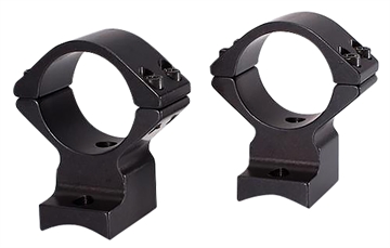 Picture of Talley Scope Mount/Ring Combo Extended Black Anodized 30mm Tube Savage Round Receiver with AccuTrigger (110 Series/A17/A22) Medium Rings 74X725