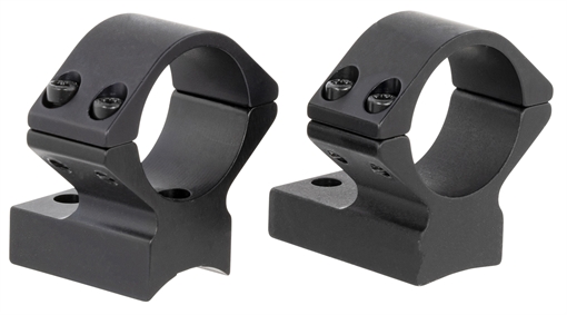 Picture of Talley Scope Mount/Ring Combo Black Anodized Aluminum 1" Tube Weatherby Mark V Low Rings Non-Magnum Action 0 MOA 930706