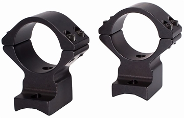 Picture of Talley Scope Mount/Ring Combo Black Anodized Aluminum 1" Tube Tikka T1/T1X High Rings 0 MOA 950759