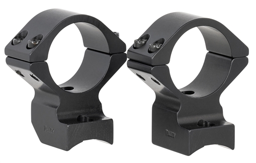 Picture of Talley Scope Mount/Ring Combo Lightweight Matte Black Aluminum 1" Tube Barrett Fieldcraft Picatinny Rail Mount High Rings 950766