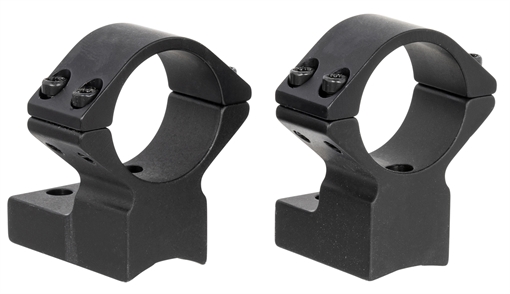 Picture of Talley Scope Mount/Ring Combo Black Aluminum 1" Tube Winchester Model 70 High Rings 0 MOA 95X702