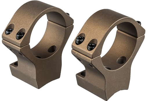 Picture of Talley Scope Mount/Ring Combo Burnt Bronze Aluminum 30mm Tube X-Bolt High Rings Short/Long Action 0 MOA HC750735