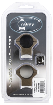 Picture of Talley Scope Mount/Ring Combo Burnt Bronze Aluminum 1" Tube X-Bolt Low Rings Short/Long Action 0 MOA HC930735